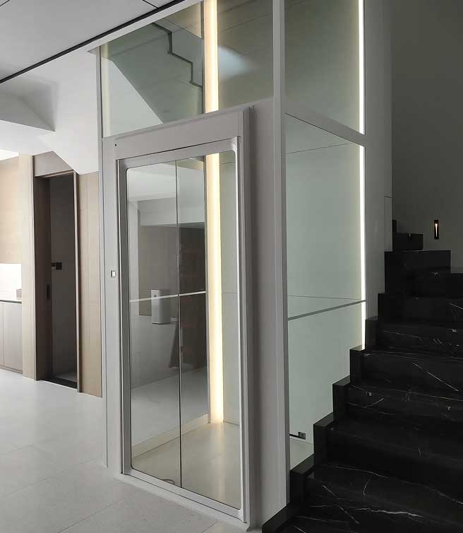 Residential Glass Elevator