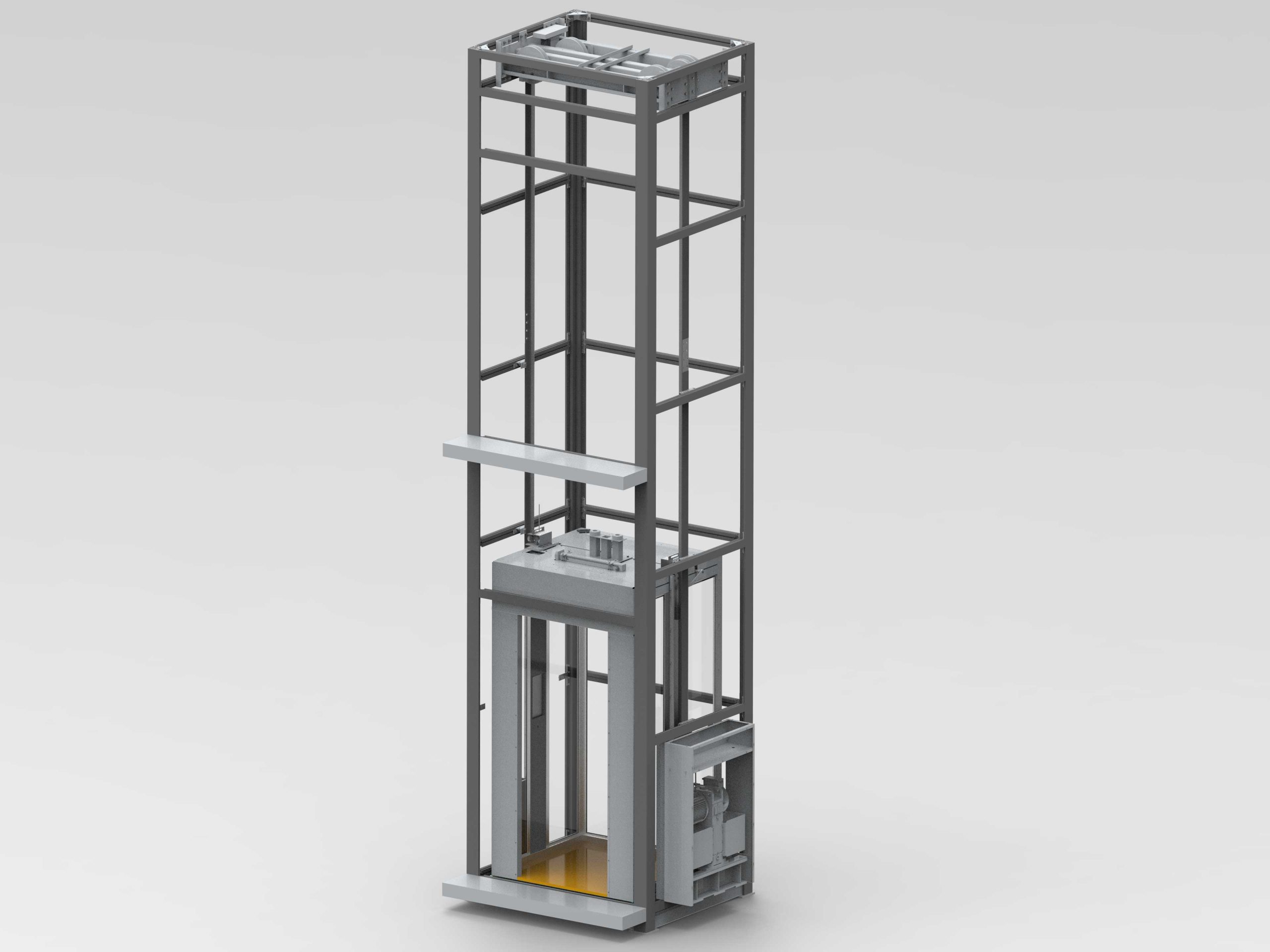 Forced drive elevator project